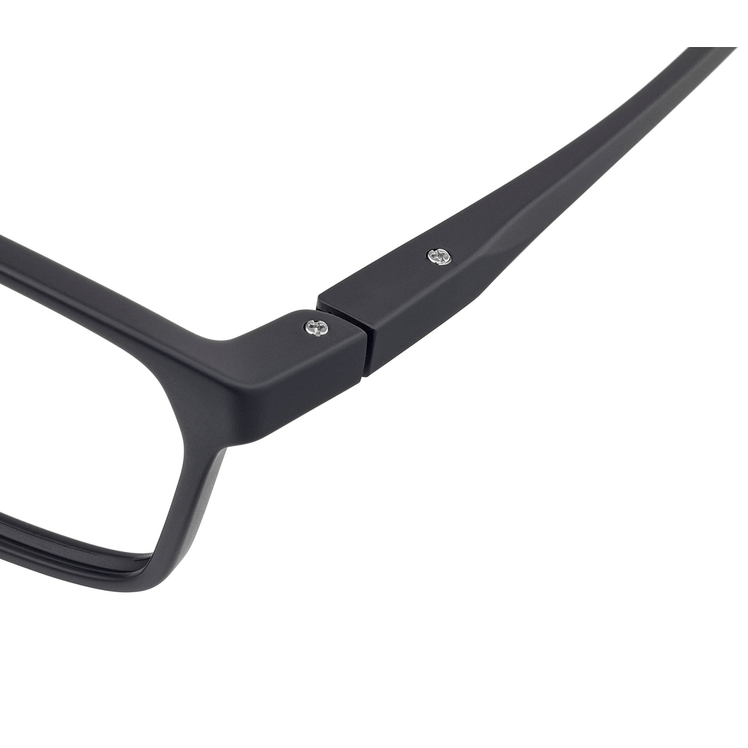 OWNDAYS | MOVE Matte Black Full Rim Rectangle left side